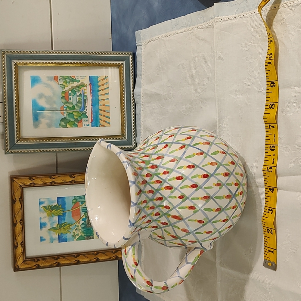 Ceramic Pitcher - Picture 1 of 3